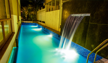 Shilpa Dacha- Luxury Villas Swimming pool Night View Shilpa Dacha- Luxury Villas Swimming pool Night View